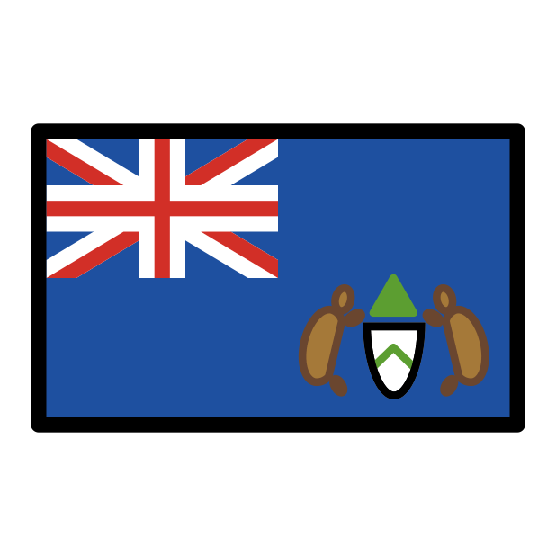 flag: Ascension Island transparent PNG icon, color version, 618 by 618 pixels