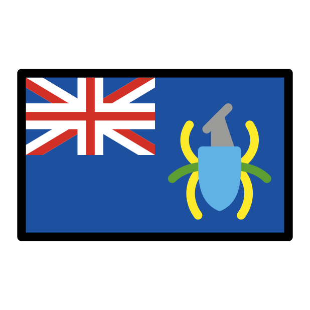 flag: Pitcairn Islands transparent PNG icon, color version, 618 by 618 pixels