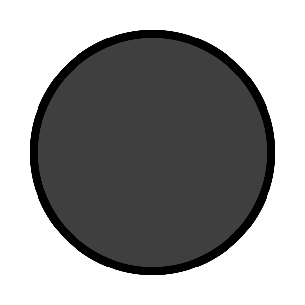 new moon transparent PNG icon, color version, 618 by 618 pixels
