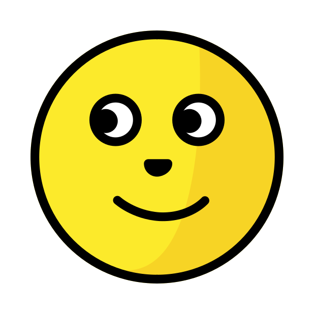 full moon face transparent PNG icon, color version, 618 by 618 pixels