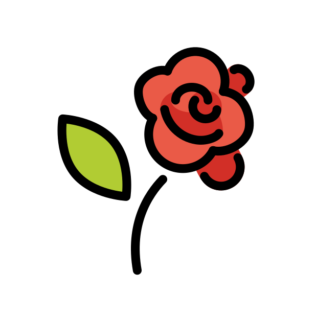 rose transparent PNG icon, color version, 618 by 618 pixels