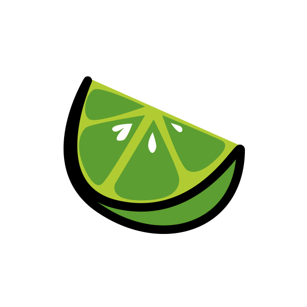 lime transparent PNG icon, color version, 618 by 618 pixels