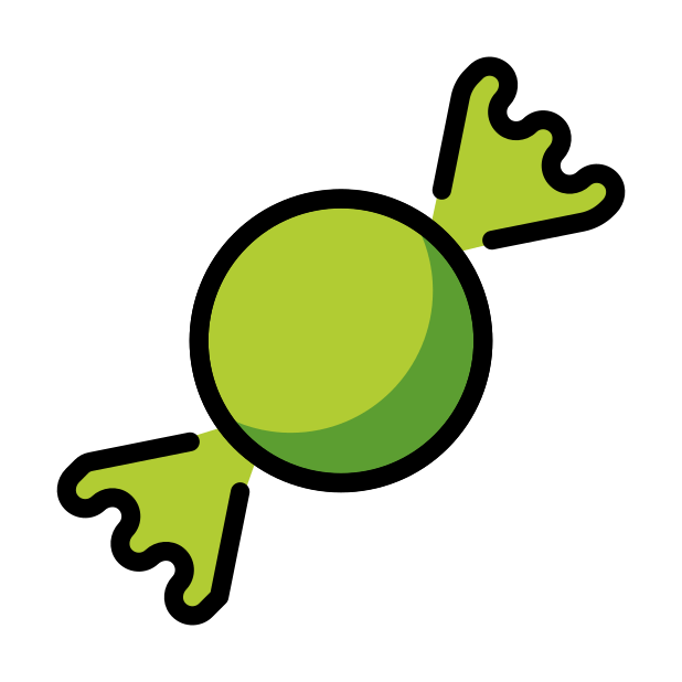 candy transparent PNG icon, color version, 618 by 618 pixels
