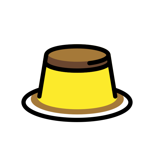 custard transparent PNG icon, color version, 618 by 618 pixels