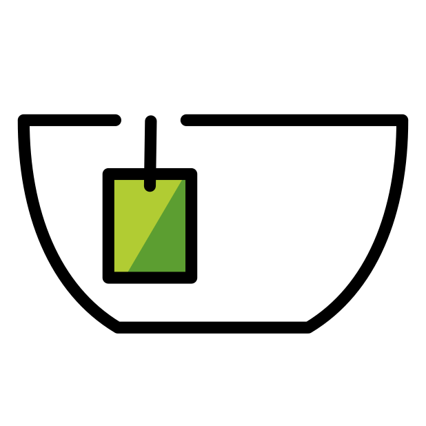 teacup without handle transparent PNG icon, color version, 618 by 618 pixels