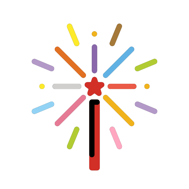 fireworks transparent PNG icon, color version, 618 by 618 pixels