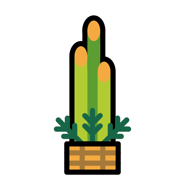 pine decoration transparent PNG icon, color version, 618 by 618 pixels