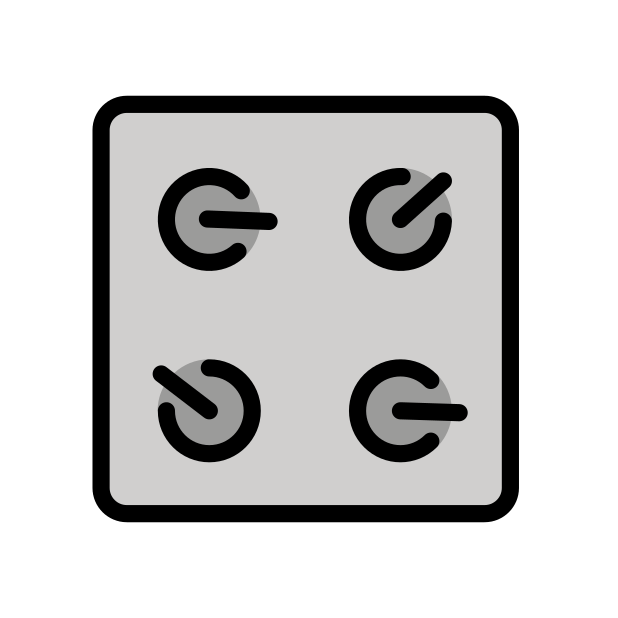 control knobs transparent PNG icon, color version, 618 by 618 pixels