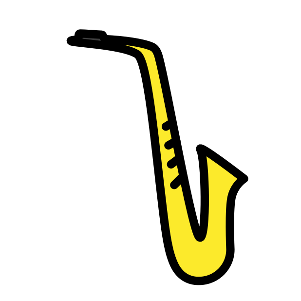 saxophone transparent PNG icon, color version, 618 by 618 pixels