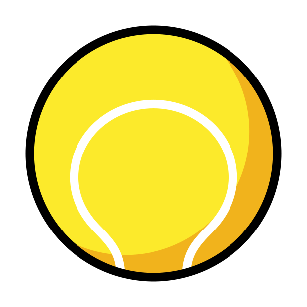 tennis transparent PNG icon, color version, 618 by 618 pixels