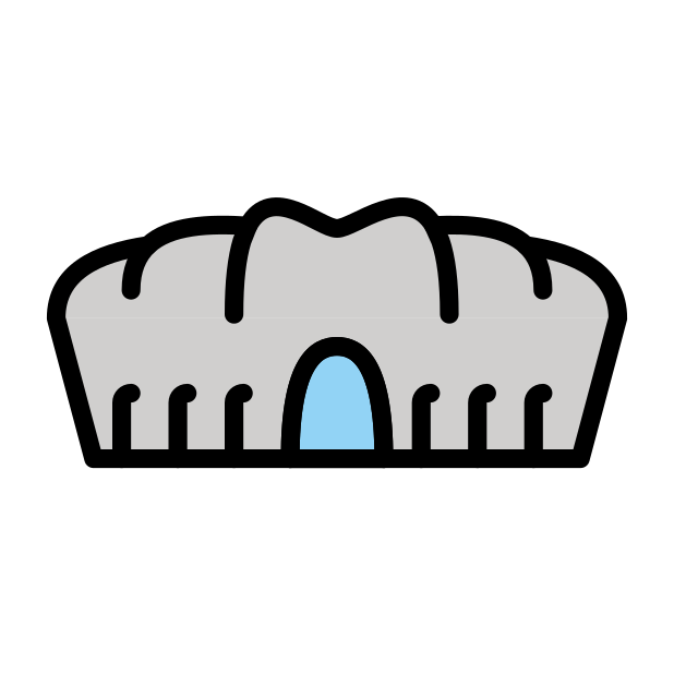 stadium transparent PNG icon, color version, 618 by 618 pixels