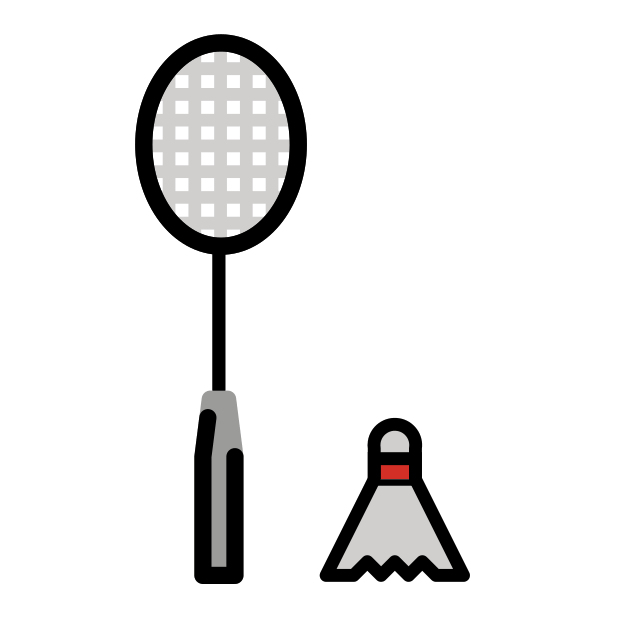 badminton transparent PNG icon, color version, 618 by 618 pixels