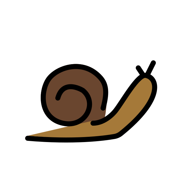 snail transparent PNG icon, color version, 618 by 618 pixels