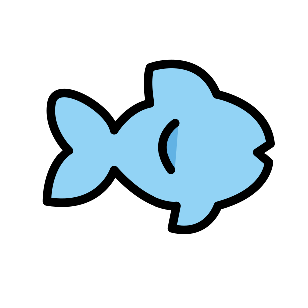fish transparent PNG icon, color version, 618 by 618 pixels