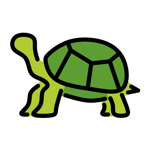 turtle transparent PNG icon, color version, 618 by 618 pixels
