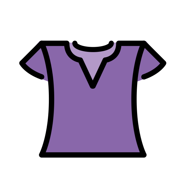woman’s clothes transparent PNG icon, color version, 618 by 618 pixels