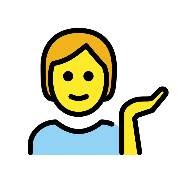 person tipping hand transparent PNG icon, color version, 618 by 618 pixels
