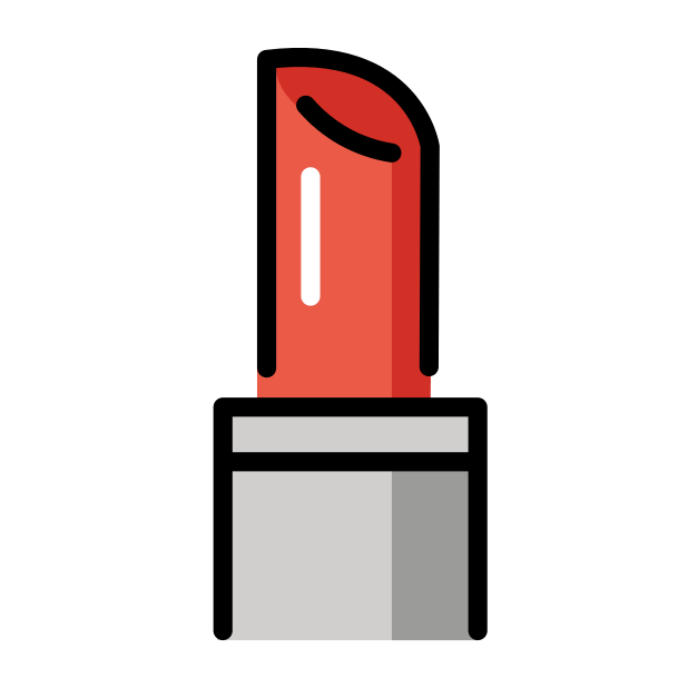 lipstick transparent PNG icon, color version, 618 by 618 pixels