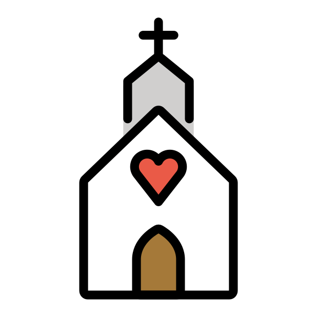 wedding transparent PNG icon, color version, 618 by 618 pixels
