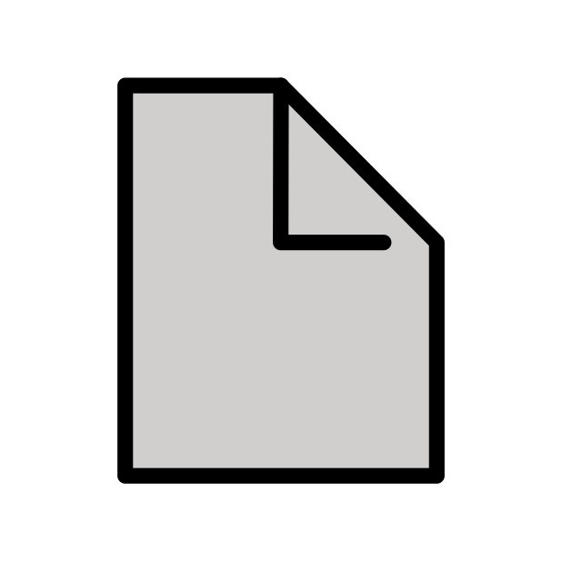 page facing up transparent PNG icon, color version, 618 by 618 pixels