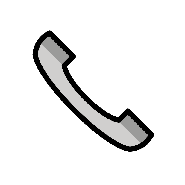 telephone receiver transparent PNG icon, color version, 618 by 618 pixels