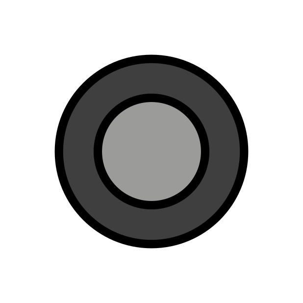 radio button transparent PNG icon, color version, 618 by 618 pixels