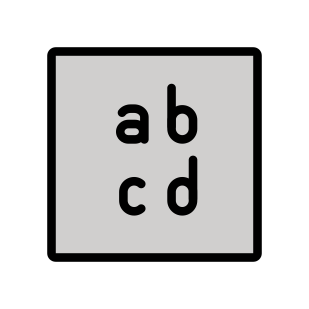 input latin lowercase transparent PNG icon, color version, 618 by 618 pixels