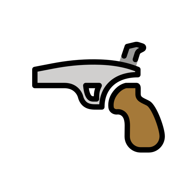 water pistol transparent PNG icon, color version, 618 by 618 pixels
