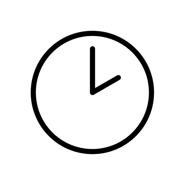 two o’clock transparent PNG icon, color version, 618 by 618 pixels