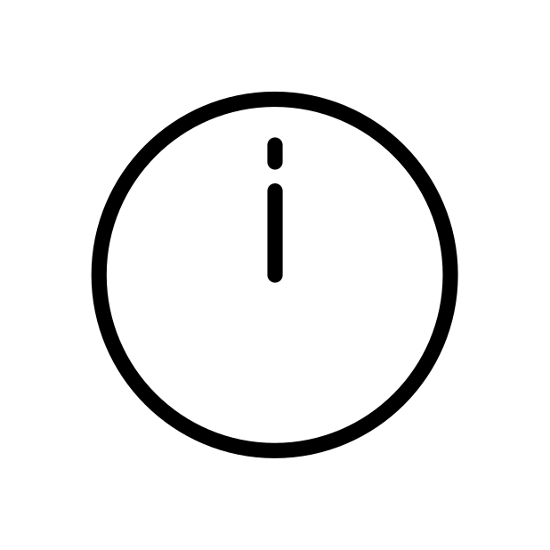 twelve o’clock transparent PNG icon, color version, 618 by 618 pixels