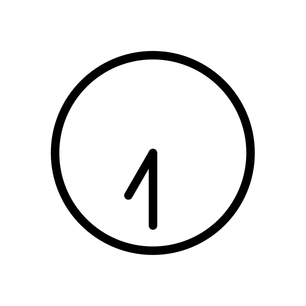 seven-thirty transparent PNG icon, color version, 618 by 618 pixels