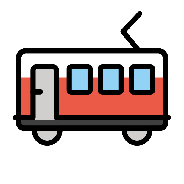 railway car transparent PNG icon, color version, 618 by 618 pixels