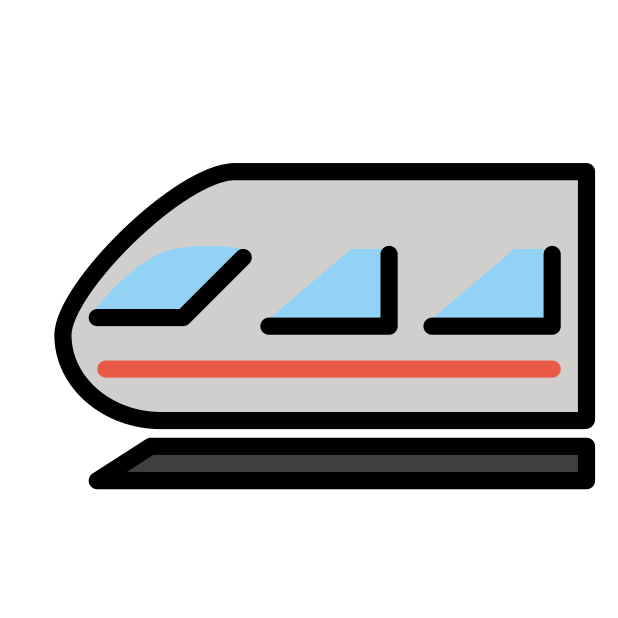 light rail transparent PNG icon, color version, 618 by 618 pixels