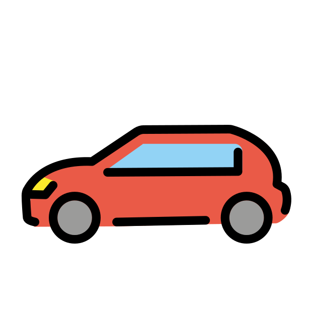 automobile transparent PNG icon, color version, 618 by 618 pixels