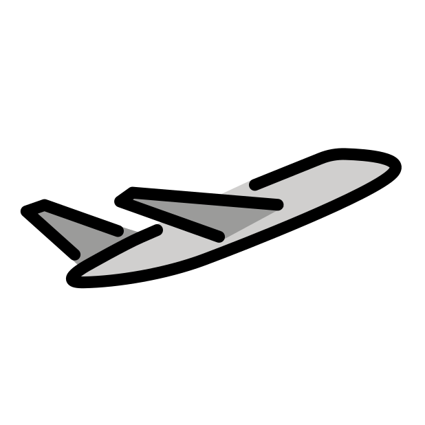 airplane departure transparent PNG icon, color version, 618 by 618 pixels