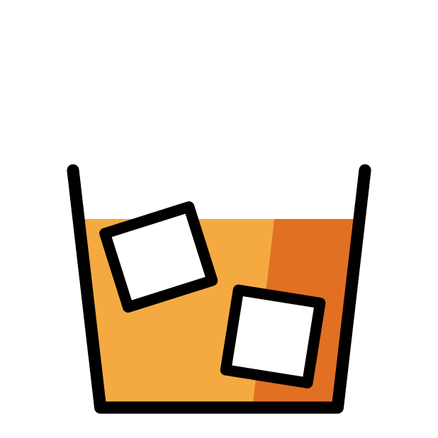 tumbler glass transparent PNG icon, color version, 618 by 618 pixels