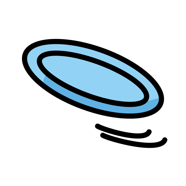 flying disc transparent PNG icon, color version, 618 by 618 pixels