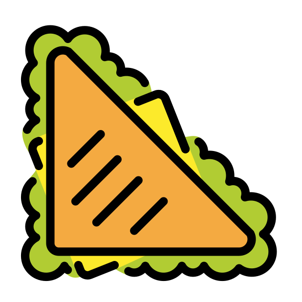 sandwich transparent PNG icon, color version, 618 by 618 pixels