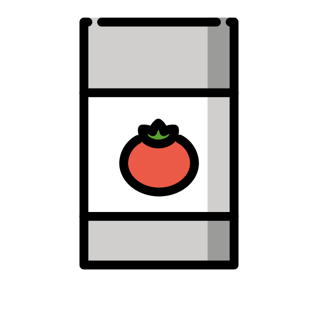 canned food transparent PNG icon, color version, 618 by 618 pixels