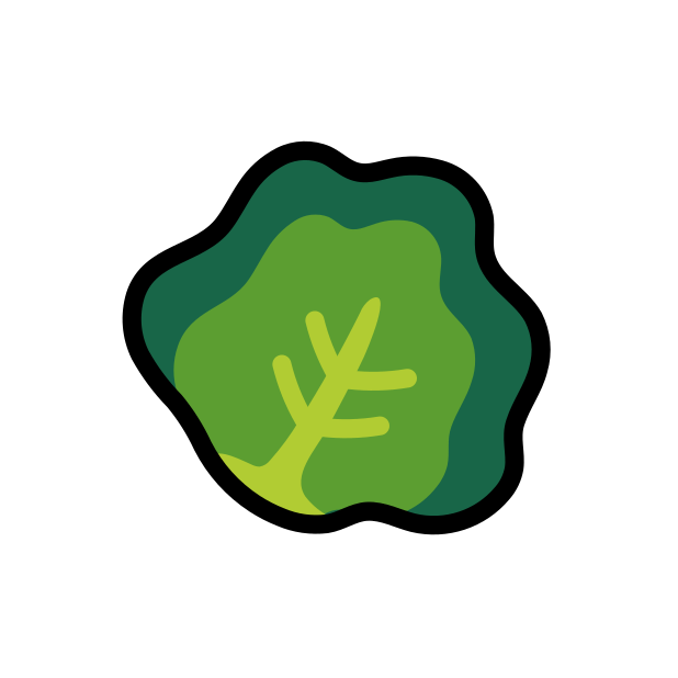 leafy green transparent PNG icon, color version, 618 by 618 pixels