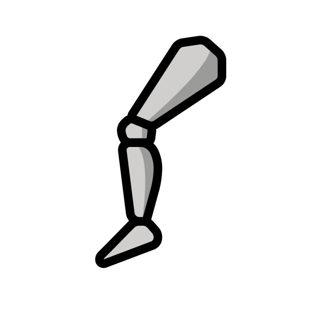 mechanical leg transparent PNG icon, color version, 618 by 618 pixels