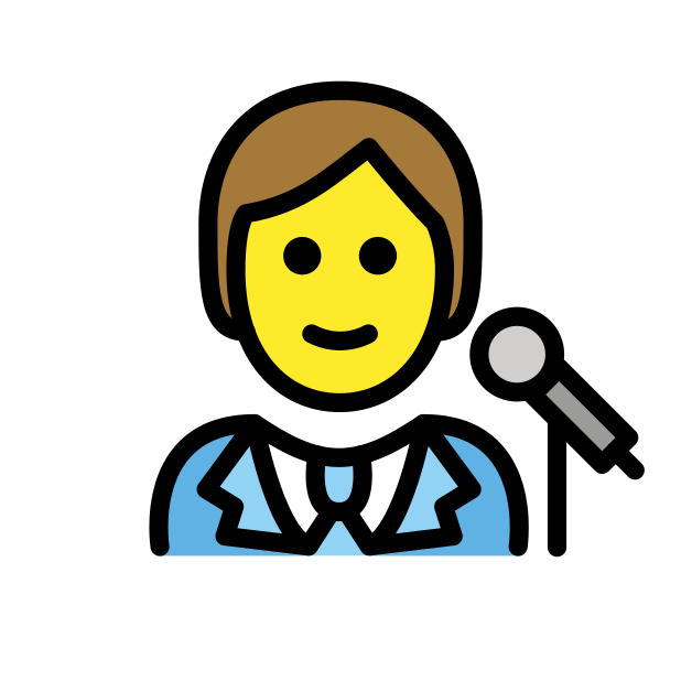 singer transparent PNG icon, color version, 618 by 618 pixels