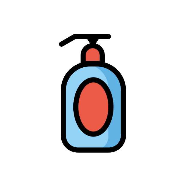 lotion bottle transparent PNG icon, color version, 618 by 618 pixels