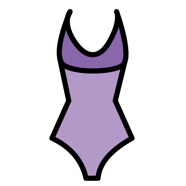 one-piece swimsuit transparent PNG icon, color version, 618 by 618 pixels