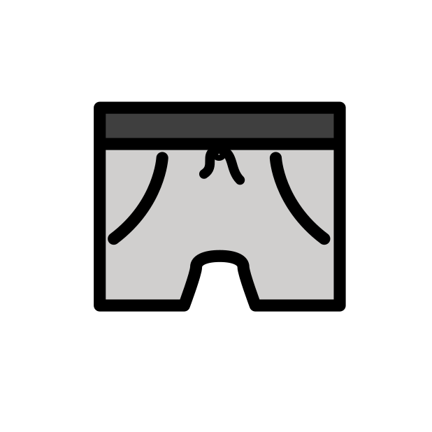 shorts transparent PNG icon, color version, 618 by 618 pixels