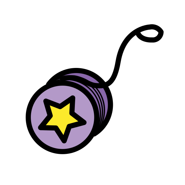 yo-yo transparent PNG icon, color version, 618 by 618 pixels