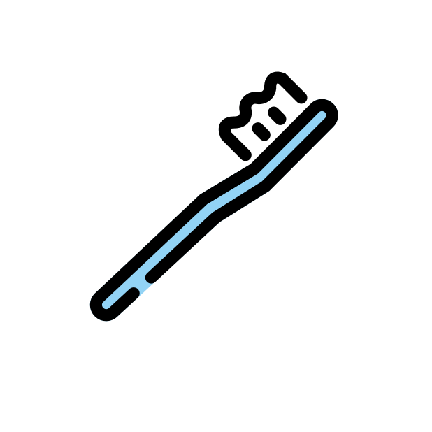 toothbrush transparent PNG icon, color version, 618 by 618 pixels