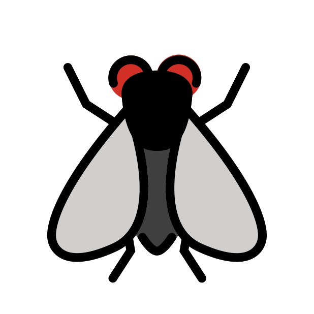 fly transparent PNG icon, color version, 618 by 618 pixels