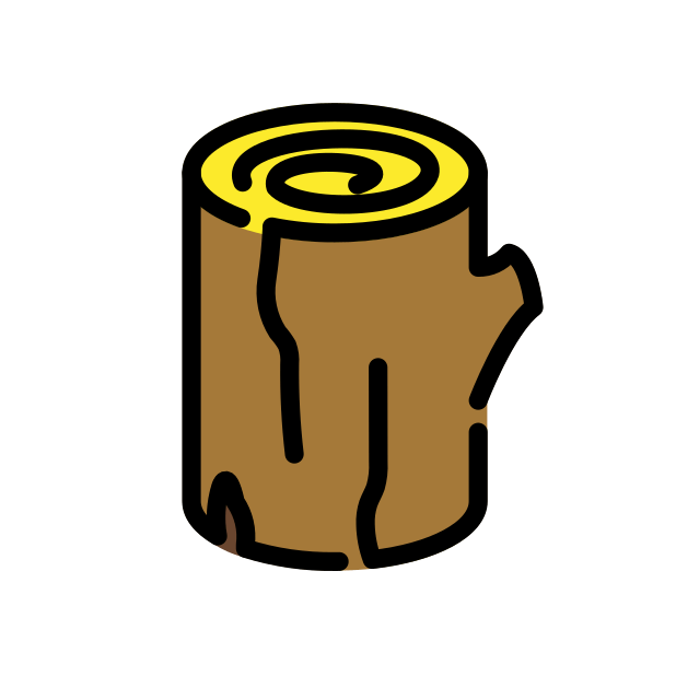 wood transparent PNG icon, color version, 618 by 618 pixels