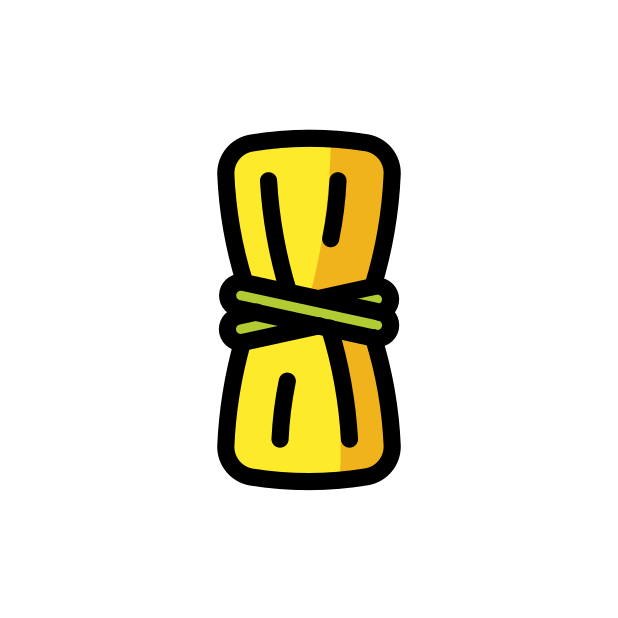 tamale transparent PNG icon, color version, 618 by 618 pixels